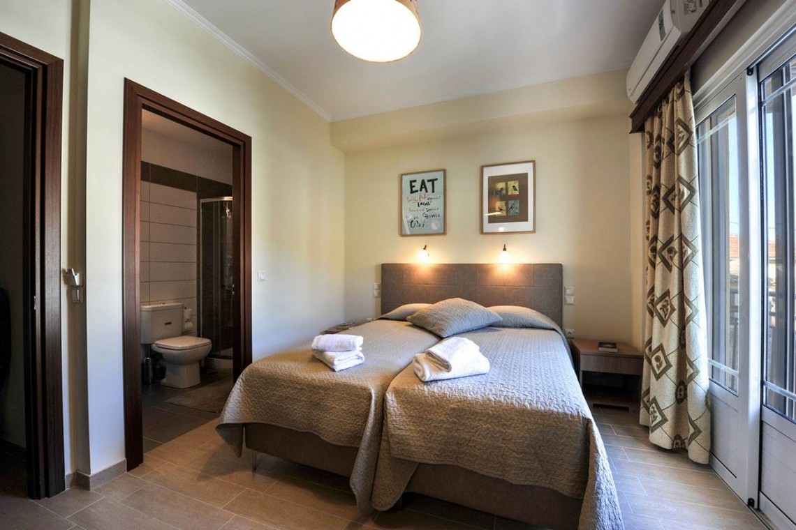 Paxi (Paxos) Villas-Ilios Hotel - Double Room-Paxos Retreats