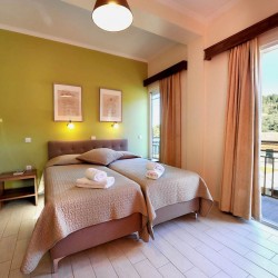 Paxi (Paxos) Villas-Ilios Hotel - Triple Room-Paxos Retreats
